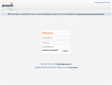 Tablet Screenshot of proactissupport.com